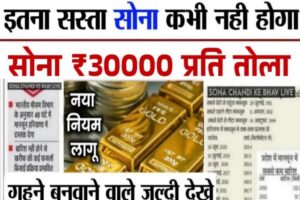 Gold Rate Today Update