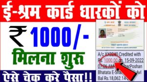E Shram Card new
